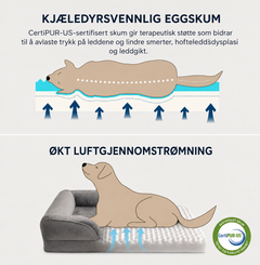 Ortopedisk Sofa for Kjæledyr