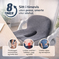 HvileRo™ Ortopedisk Sittepute
