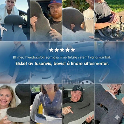 HvileRo™ Ortopedisk Sittepute